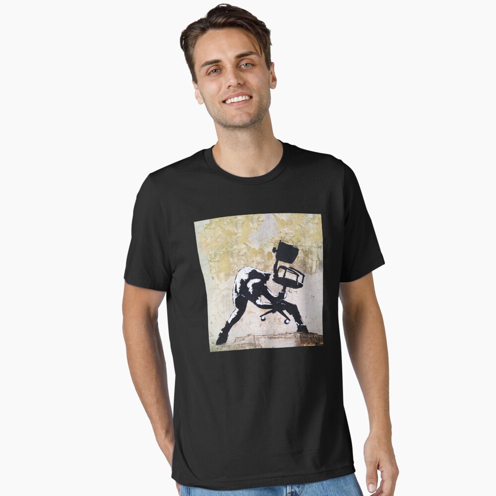Item preview, Essential T-Shirt designed and sold by WE-ARE-BANKSY.