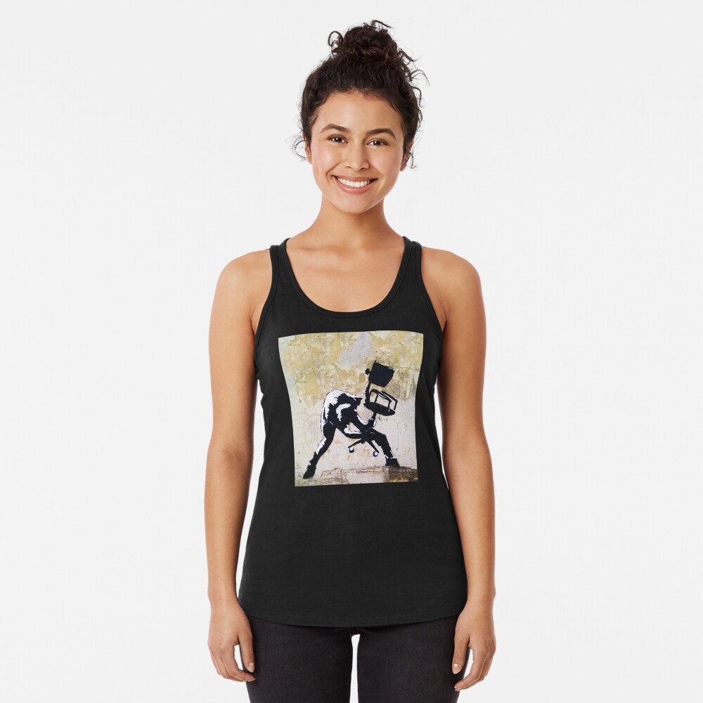 Item preview, Racerback Tank Top designed and sold by WE-ARE-BANKSY.