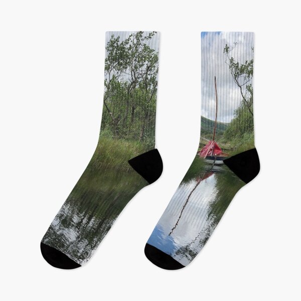 Item preview, Mirror Dinghy in the lake with a reflection designed and sold by Atty123.