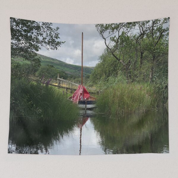 Item preview, Mirror Dinghy in the lake with a reflection designed and sold by Atty123.