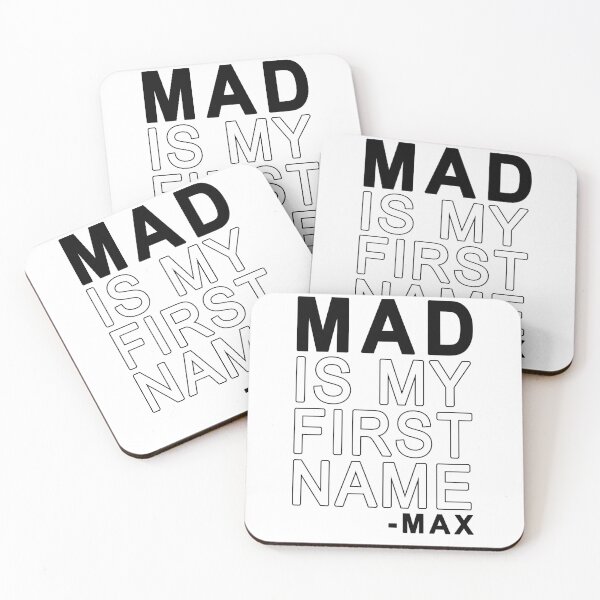 Item preview, "Mad is my first name" - Max #2 designed and sold by Roy Store.