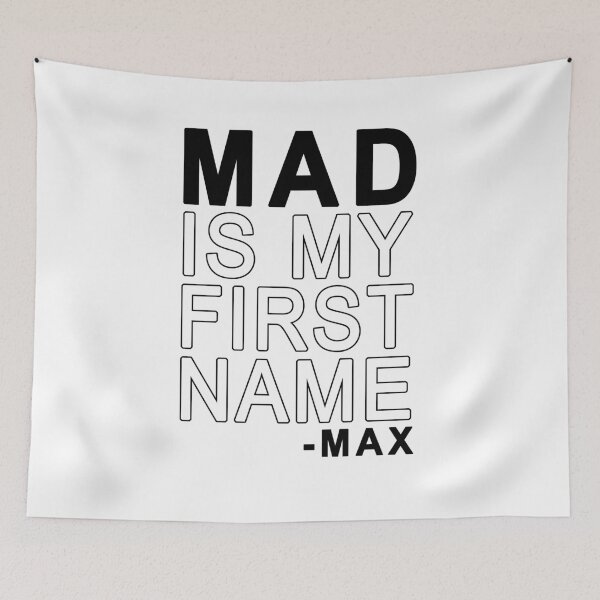 Item preview, "Mad is my first name" - Max #2 designed and sold by Roy Store.