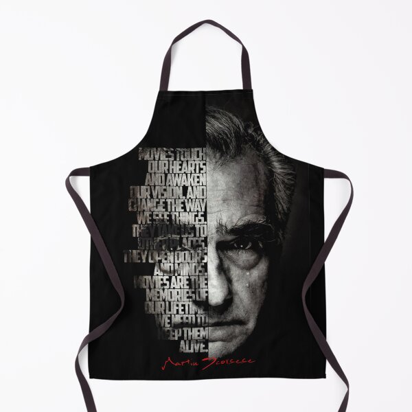 Item preview, Black and white Martin Scorsese Legendary Director quote. designed and sold by Enea Kelo.