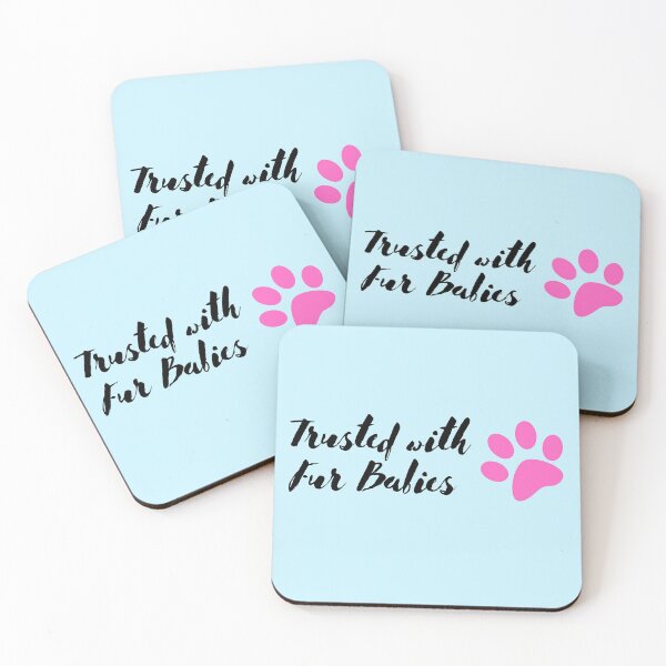 Item preview, Trusted with Fur Babies designed and sold by Lolas-Creations.