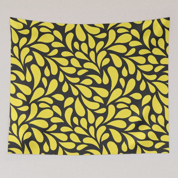 Item preview, Yellow Nature Pattern designed and sold by lemon-and-lime.