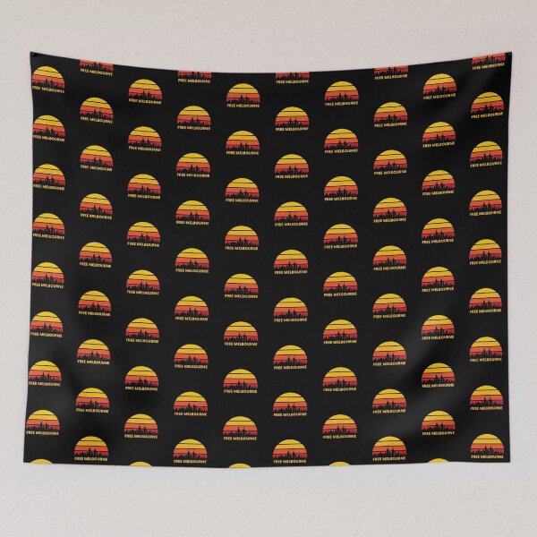 Item preview, Free Melbourne, Aboriginal Flag designed and sold by Magdy Store.