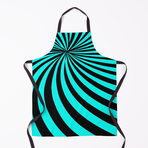 Item preview, Optical ilusion pattern | Black and blue zebra swirl pattern | wormhole designed and sold by TheWalnut.