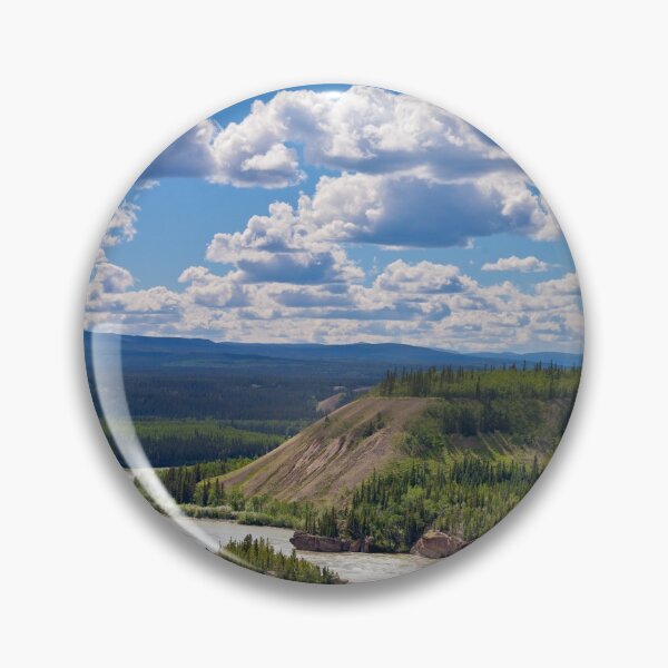 Item preview, Five Finger Rapids landscape Yukon River Canada designed and sold by ImagoBorealis.