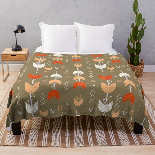 Item preview, FESTIVE TULIP - ORANGE designed and sold by PrachiManerikar.