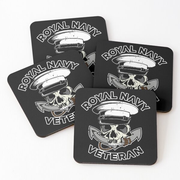 Item preview, Royal Navy Veteran Skull Anchor designed and sold by MasterKlaw.