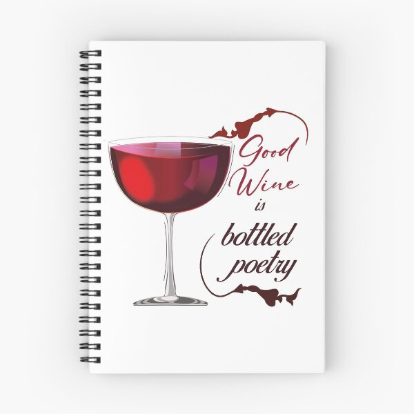 Item preview, Good wine is bottled poetry designed and sold by Arteria Mix.
