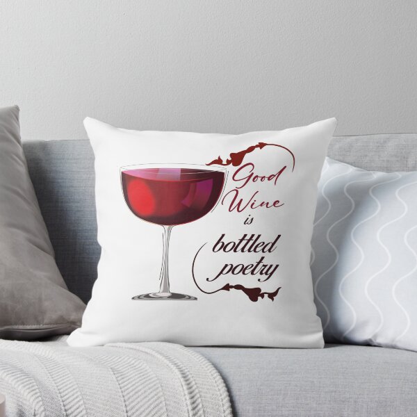 Item preview, Good wine is bottled poetry designed and sold by Arteria Mix.