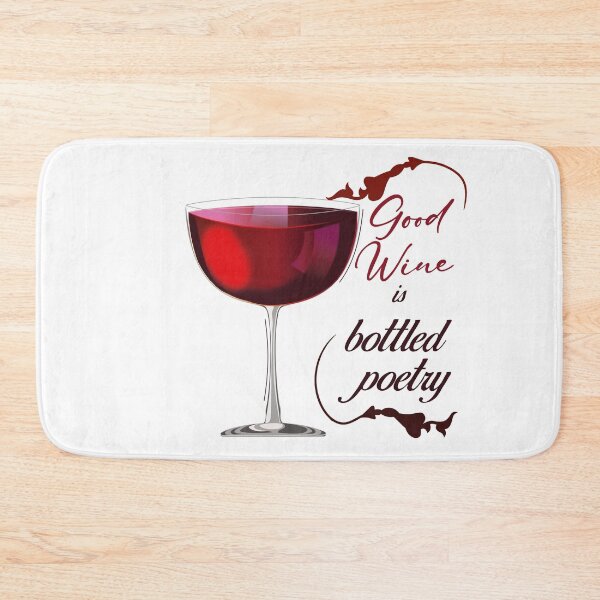 Item preview, Good wine is bottled poetry designed and sold by Arteria Mix.