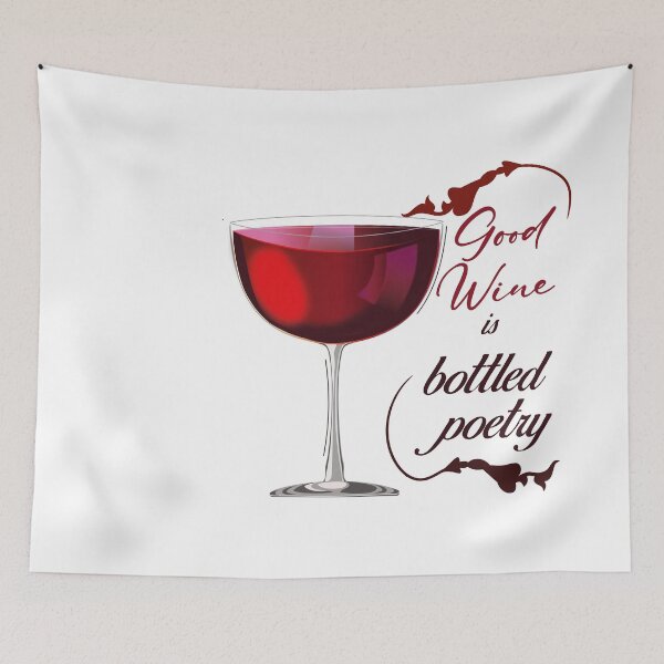 Item preview, Good wine is bottled poetry designed and sold by Arteria Mix.