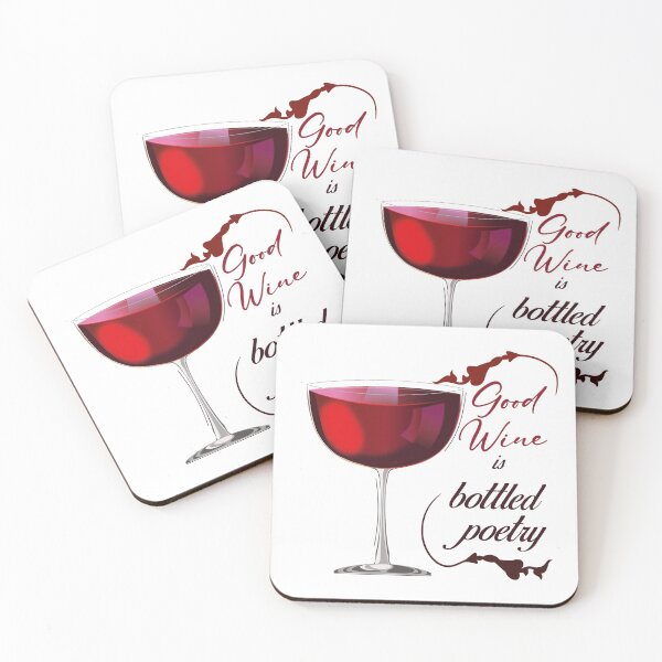 Item preview, Good wine is bottled poetry designed and sold by Arteria Mix.