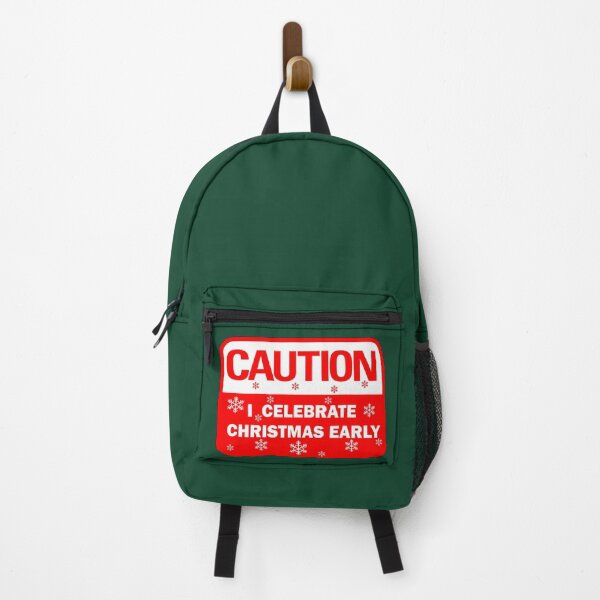 Item preview, Funny Christmas decor: Caution I celebrate Christmas early! designed and sold by Deegital18.