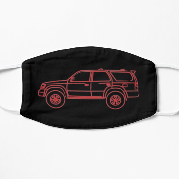 3rd gen 4runner Hilux surf outline red Flat Mask