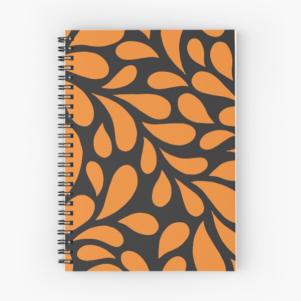 Item preview, Orange Nature Pattern designed and sold by lemon-and-lime.