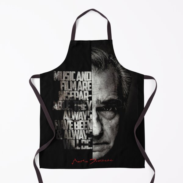Item preview, Black and white Martin Scorsese Legendary Director quote. designed and sold by Enea Kelo.