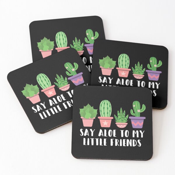 Item preview, Succulent Say Aloe To My Little Friends Cactus Gardening  designed and sold by Vanover Designs.