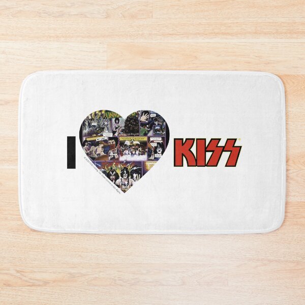Item preview, I LOVE KISS - KISS BAND - KISS - ROCK - COMIC - ROCK AND ROLL  designed and sold by Tropical Blood.