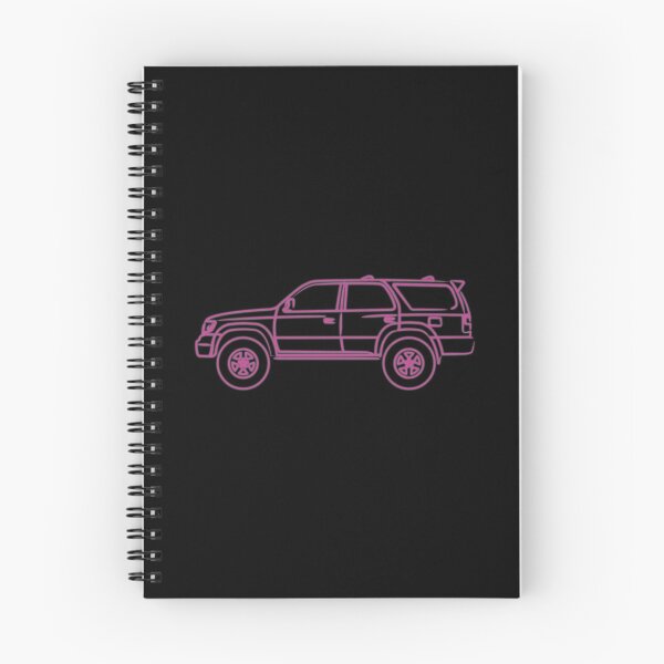 Artikelvorschau, 3. Generation 4runner Hilux Surf Umriss lila entworfen und verkauft von MandalaPics.