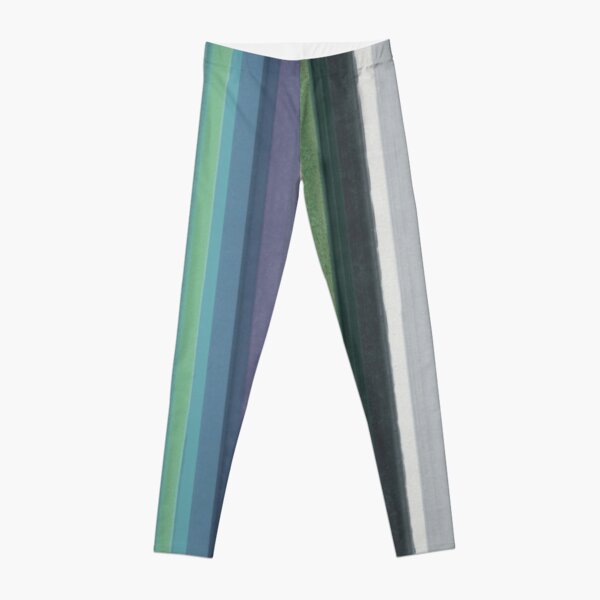 Vertical Colored Lines - Pastel Leggings
