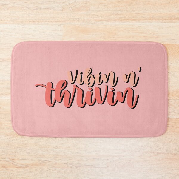 Item preview, Vibin n' thrivin designed and sold by PlumBlushCo.
