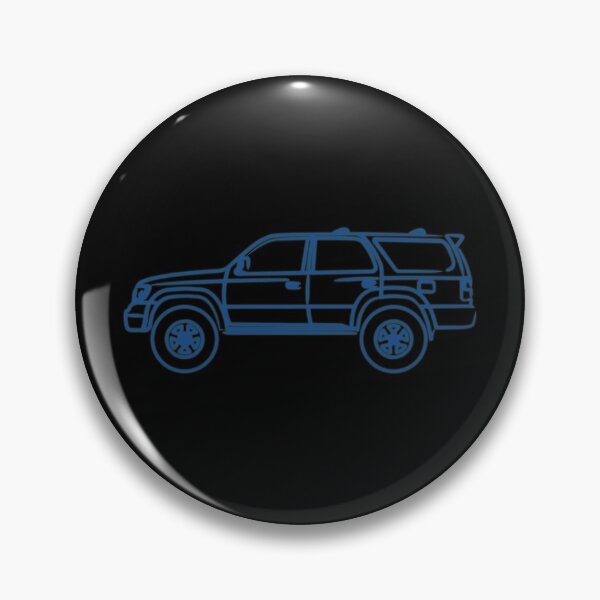 Item preview, 3rd gen 4runner Hilux surf outline blue designed and sold by MandalaPics.
