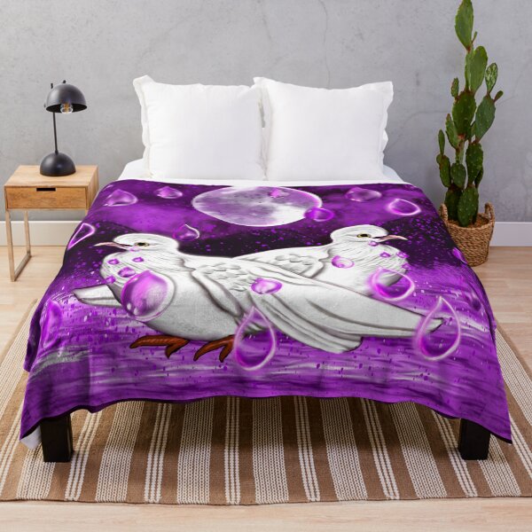 Item preview, doves in the rain, raindrops falling into Water designed and sold by Artonmytee.