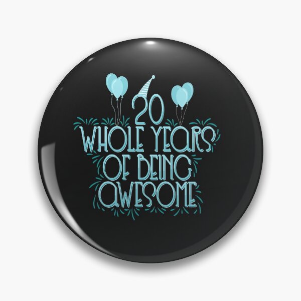 Artikelvorschau, Geschenk zum 20. Geburtstag, 20 Jahre großartig entworfen und verkauft von remonss.