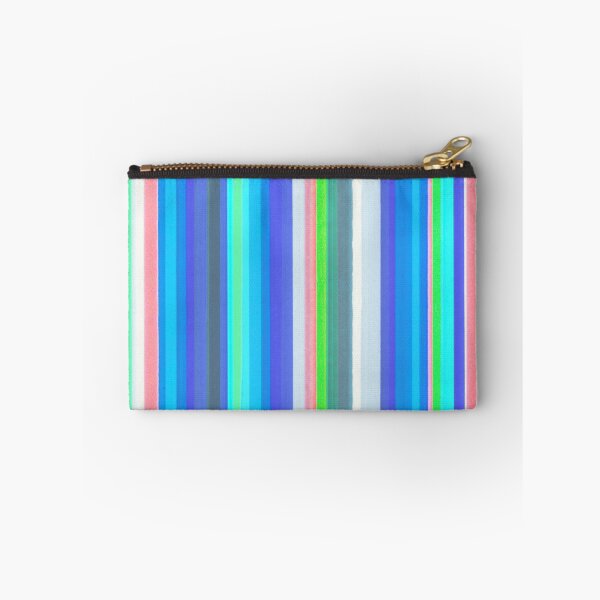 Item preview, Vertical Colored Lines - Soft Cold Colors designed and sold by Istvan Ocztos.