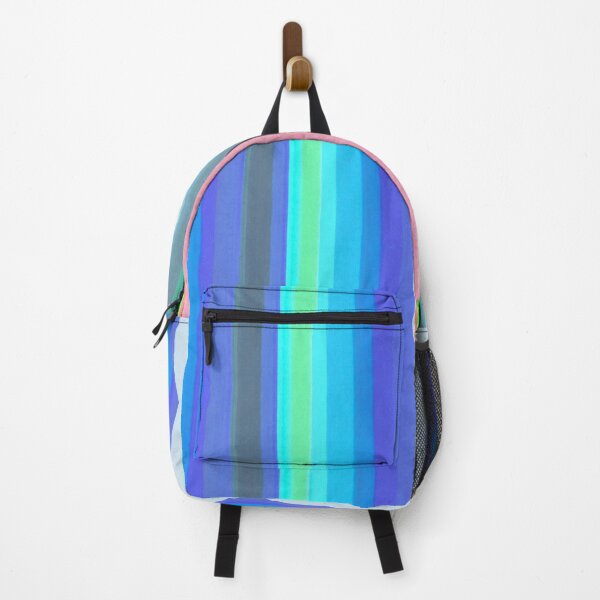 Item preview, Vertical Colored Lines - Soft Cold Colors designed and sold by Istvan Ocztos.