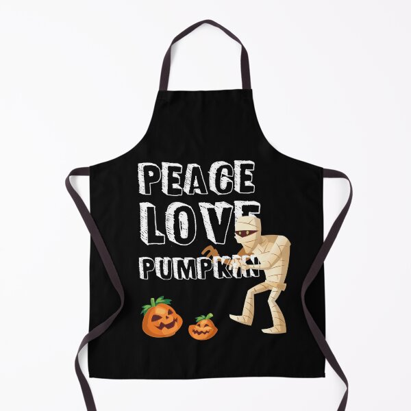 Item preview, Peace love pumpkin Halloween cartoon text only designed and sold by ChamodSachintha.
