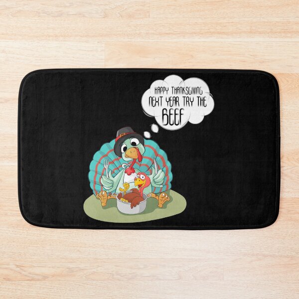 Item preview, Happy Thanksgiving Next Year Try The Beef Funny designed and sold by abiabo.