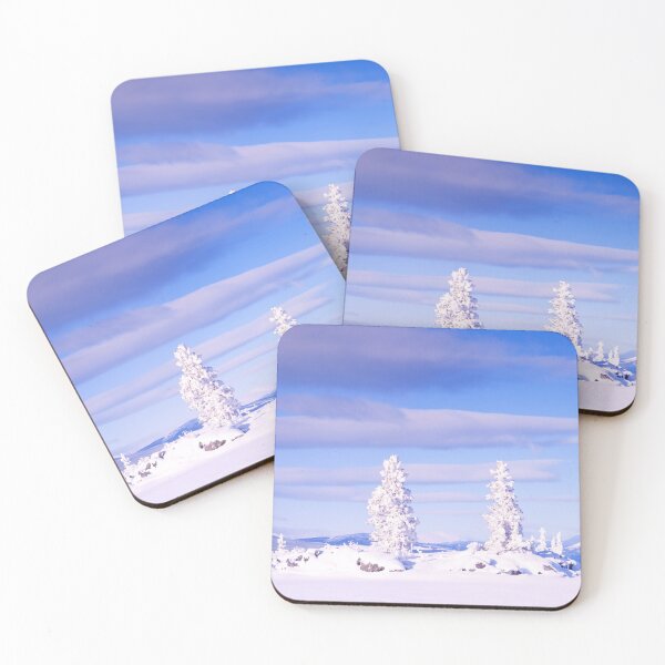 Item preview, Snowy Honey Moon Island, Tagish Lake, YT, Canada designed and sold by ImagoBorealis.