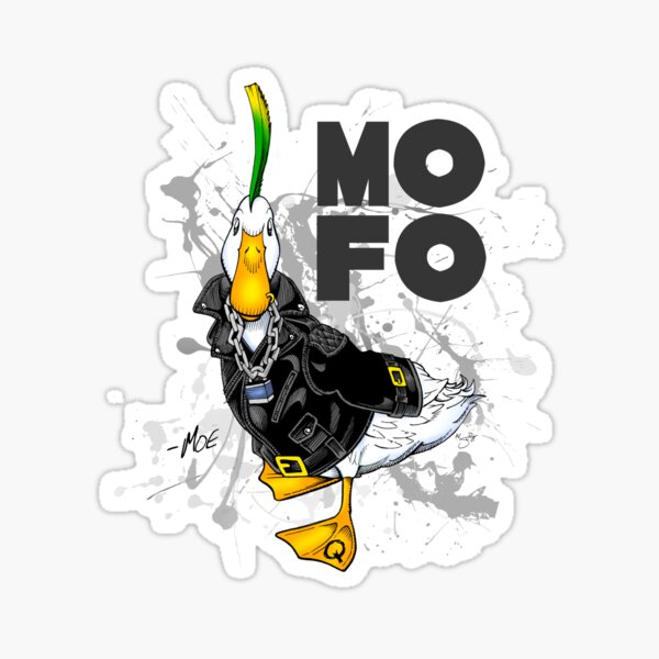 MOE - The Punk Duck "MOFO" Sticker