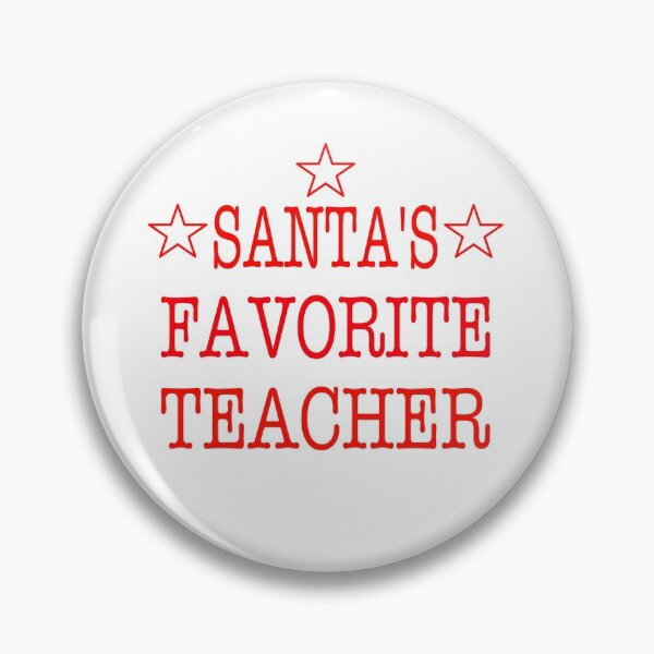Item preview, Santa's Favorite Teacher designed and sold by EdwardMonet.
