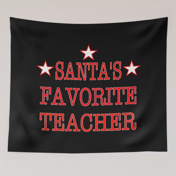 Item preview, Santa's Favorite Teacher designed and sold by EdwardMonet.