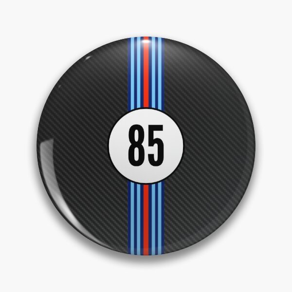 Item preview, Martini Racing Number 85 Carbon Poster – Iconic Racing Stripes Art designed and sold by Road To Track.