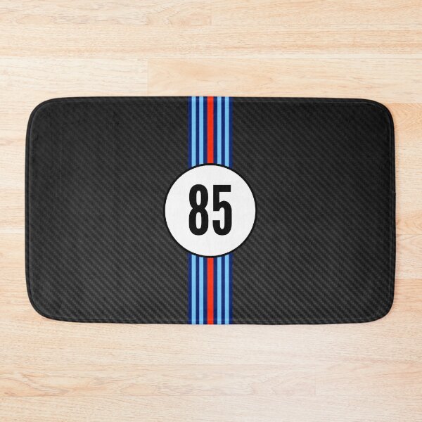 Item preview, Martini Racing Number 85 Carbon Poster – Iconic Racing Stripes Art designed and sold by Road To Track.