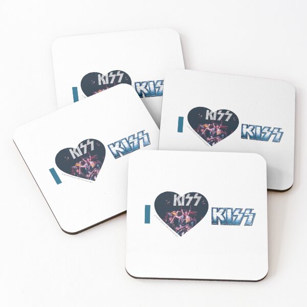 Item preview, KISS - I LOVE KISS - KISS THE BAND - BAND GROUP - ROCK AND ROLL  designed and sold by Tropical Blood.