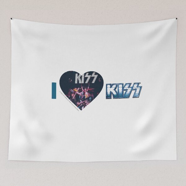 Item preview, KISS - I LOVE KISS - KISS THE BAND - BAND GROUP - ROCK AND ROLL  designed and sold by Tropical Blood.