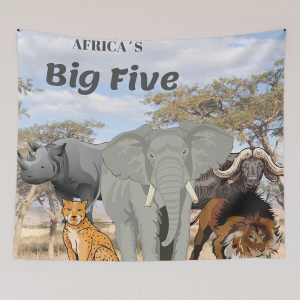 Item preview, Africa's Big Five designed and sold by OugelShop.