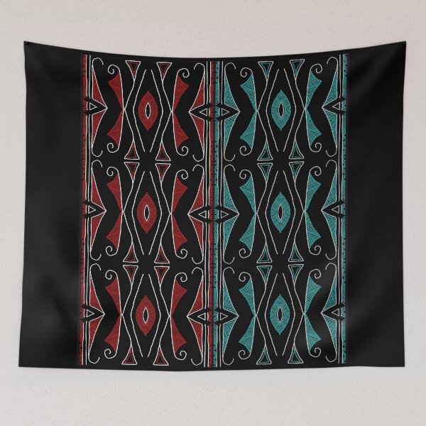 Item preview, Red and Turquoise Stars designed and sold by KarenDeLeary.