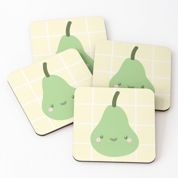 Item preview, Cute Pear Grid Background designed and sold by SofiaSava01.