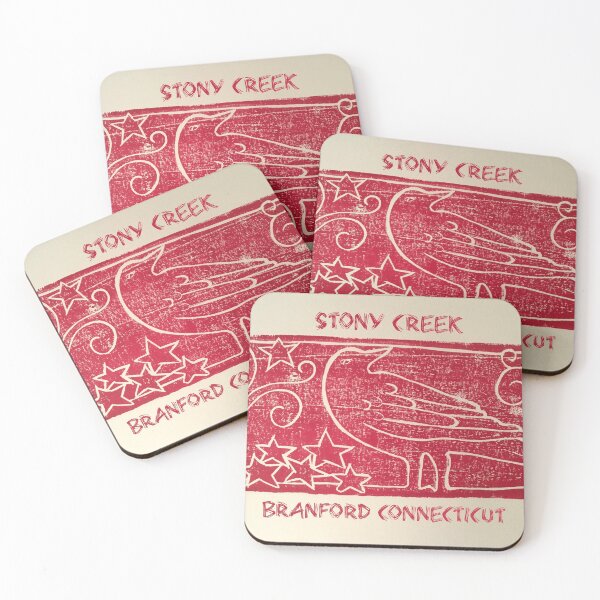 Item preview, Stony Creek Branford Connecticut, Red Crow designed and sold by SarahBeh.