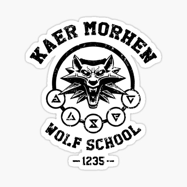 Wolf School Sticker
