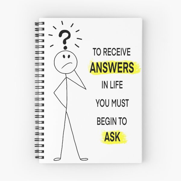 Item preview, To receive answers in life , You must begin to ask designed and sold by MBartistic.