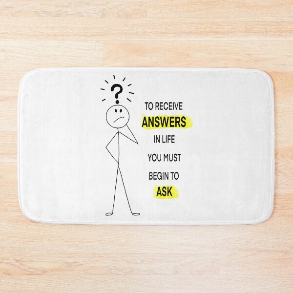 Item preview, To receive answers in life , You must begin to ask designed and sold by MBartistic.